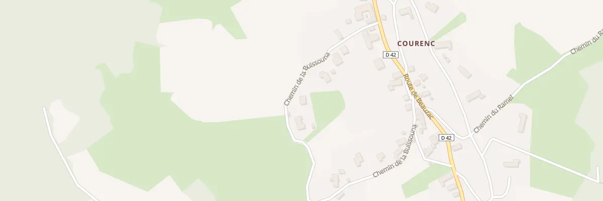 Plan du 470 Che de la Buissouna à Beaux