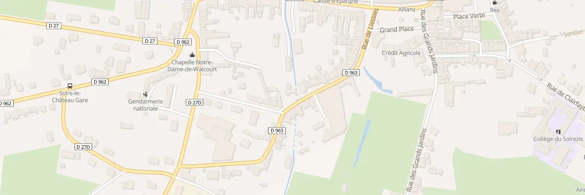 Plan du 45 Rue de Liessies à Solre-le-Château