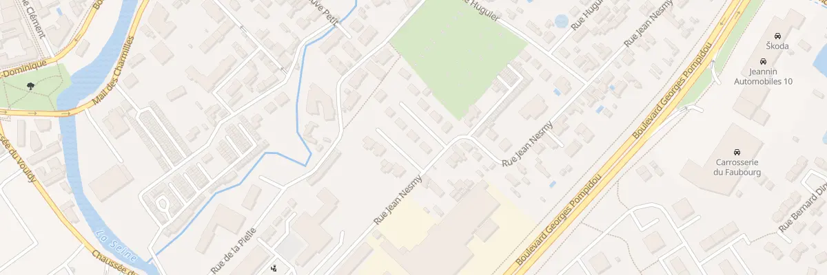 Plan du 35B Rue Jean Nesmy à Troyes