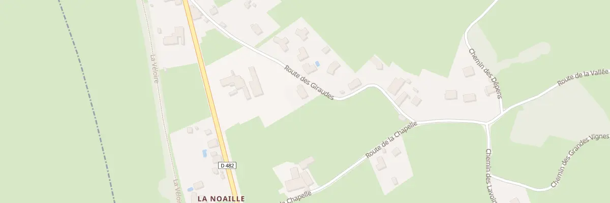 Plan du 193 Rte des Giraudes à Saint-Pierre-la-Noaille