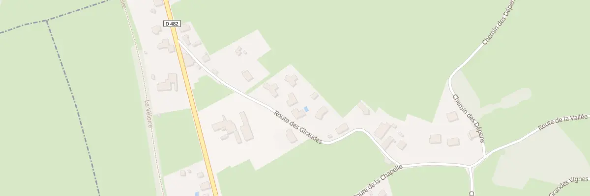 Plan du 260 Rte des Giraudes à Saint-Pierre-la-Noaille