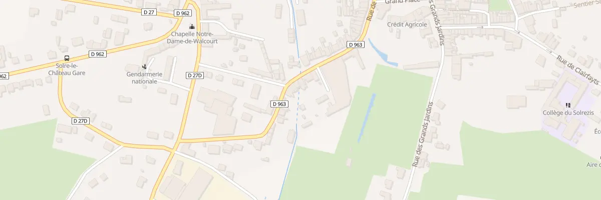 Plan du 16 Rue de Liessies à Solre-le-Château