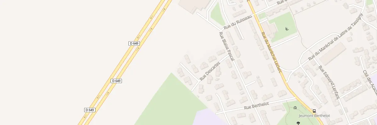 Plan du 49 Rue Lavoisier à Jeumont