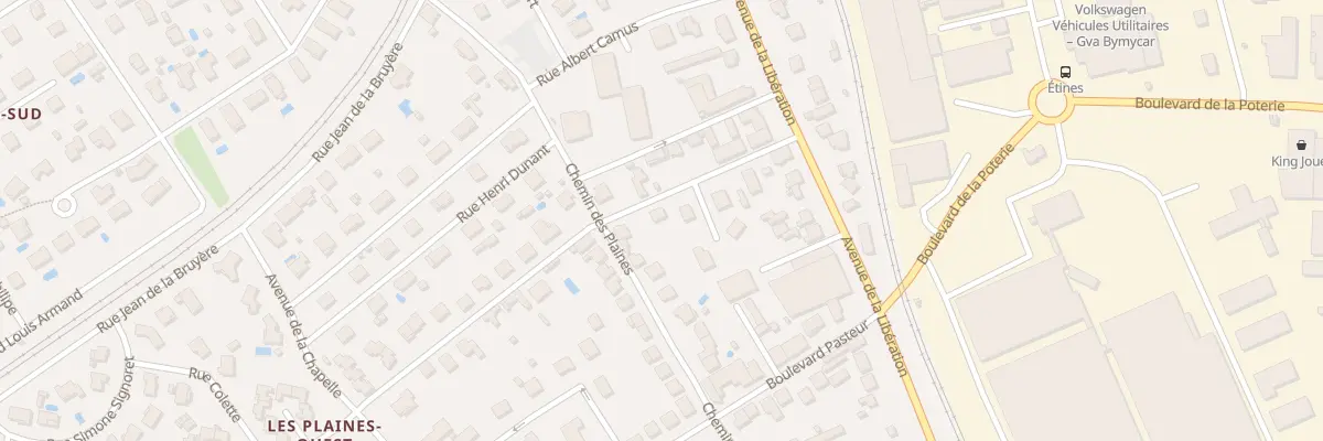 Plan du 11 Rue Georges Clémenceau au Coteau