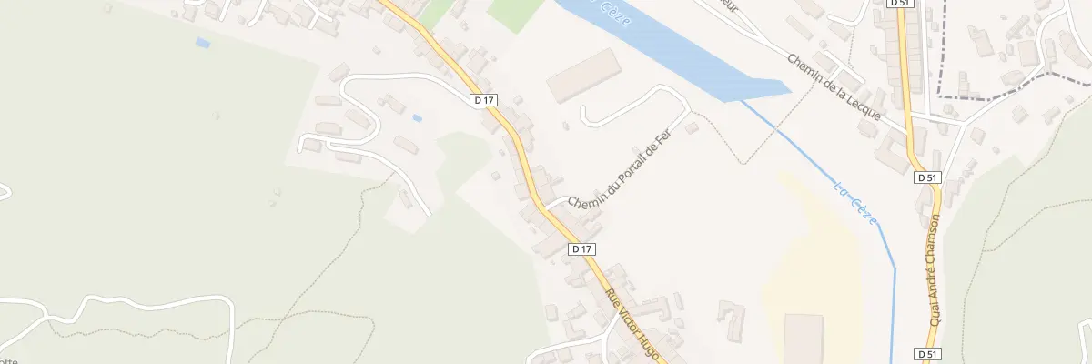 Plan du 51 Rue Victor Hugo à Bessèges