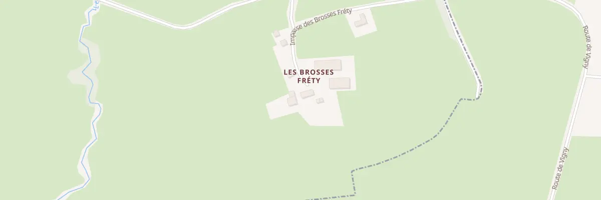 Plan du 9001 Les Brosses Frety à Saint-Léger-lès-Paray