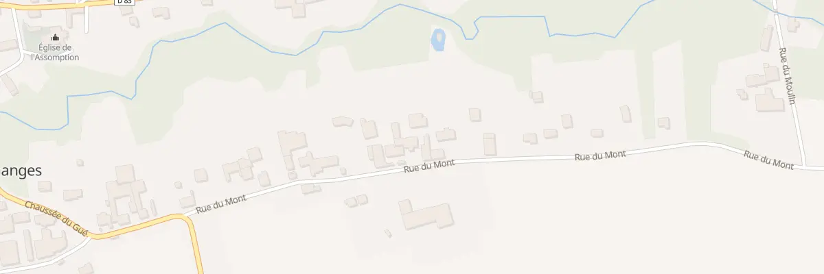 Plan du 29 Rue du Mont à Clamanges