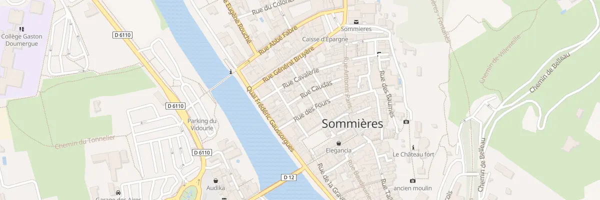 Plan du 4 Rue Caudas à Sommières