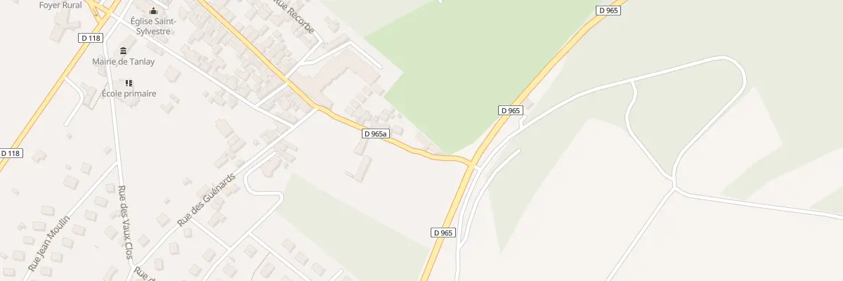 Plan du 49 Gr Grande Rue Haute à Tanlay