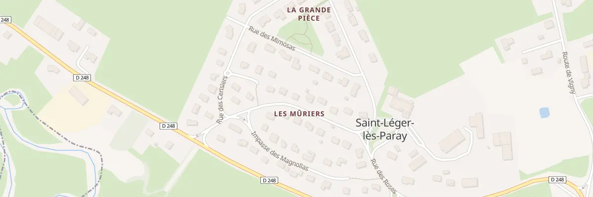 Plan du 14 Rue des Roses à Saint-Léger-lès-Paray