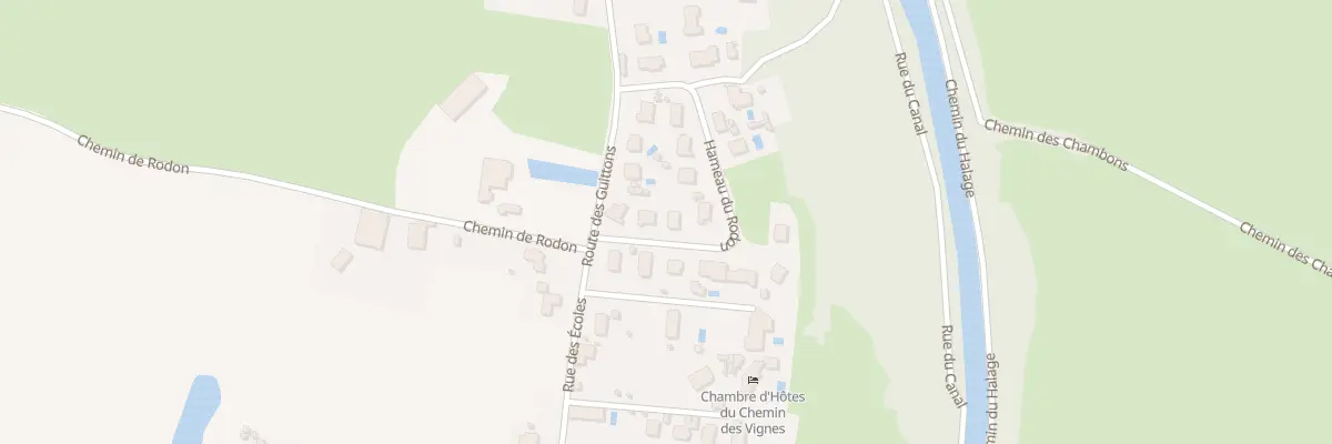 Plan du 5 Hameau du Rodon à Briennon