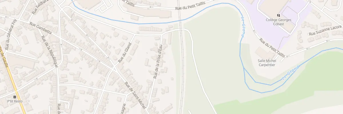 Plan du 34 Rue de la Prise d’Eau à Hirson