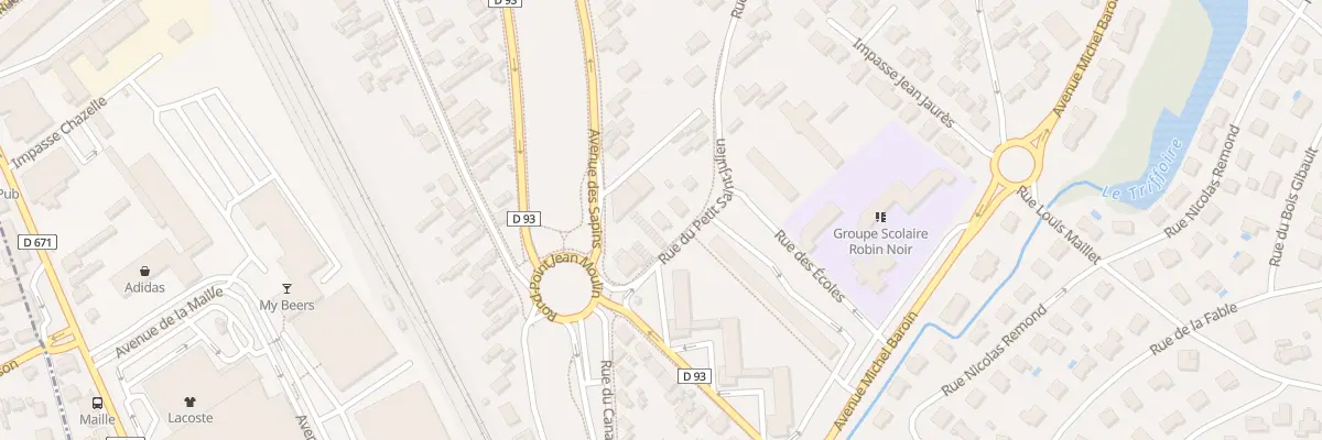 Plan du 3 Rue du Petit Saint-julien à Saint-Julien-les-Villas