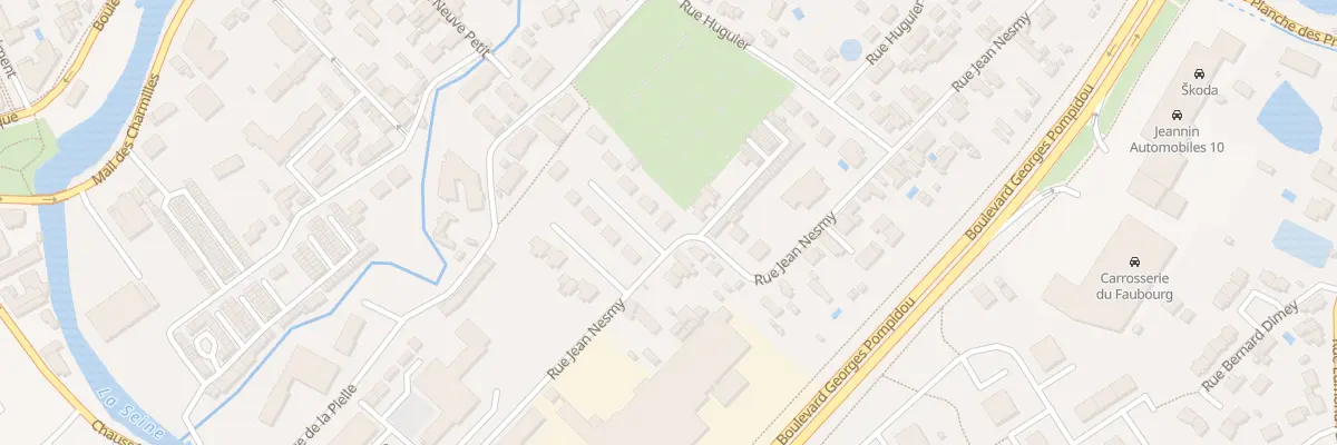 Plan du 41B Rue Jean Nesmy à Troyes