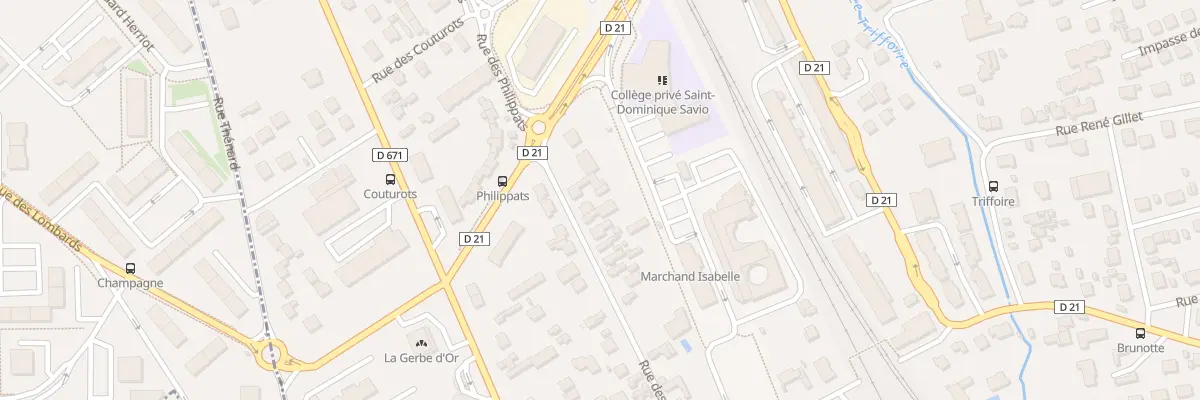 Plan du 24 Rue des Philippats à Saint-Julien-les-Villas