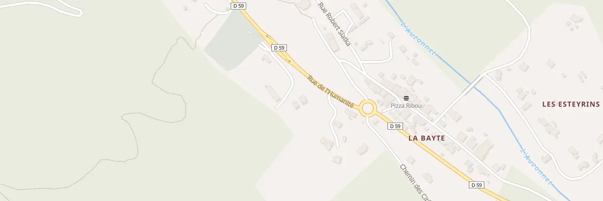 Plan du 194 La Bayte au Martinet
