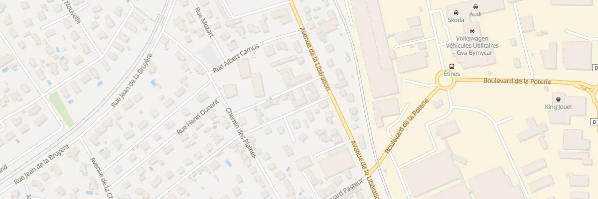 Plan du 2 Rue Georges Clémenceau au Coteau