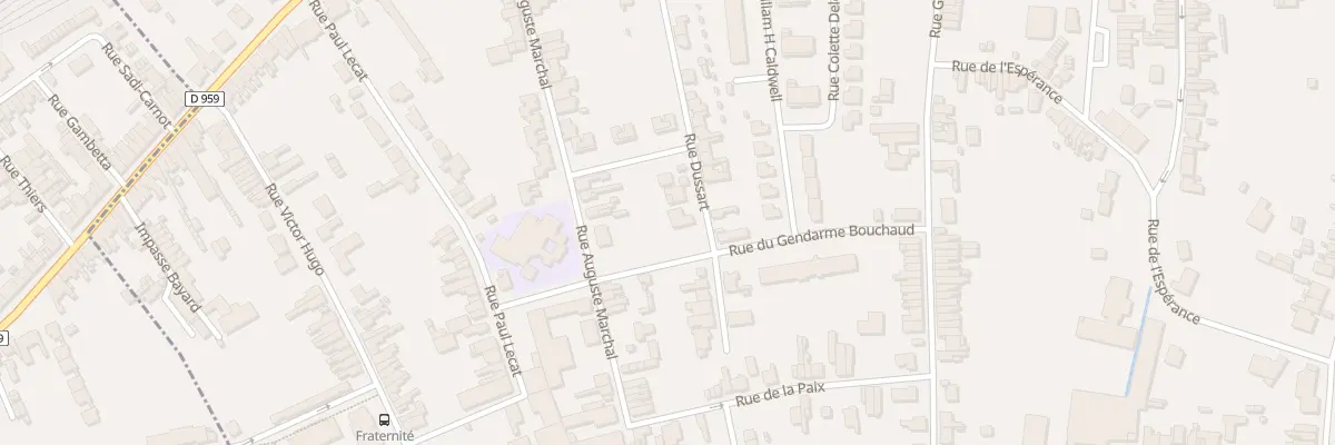 Plan du 211 Rue Dussart à Jeumont