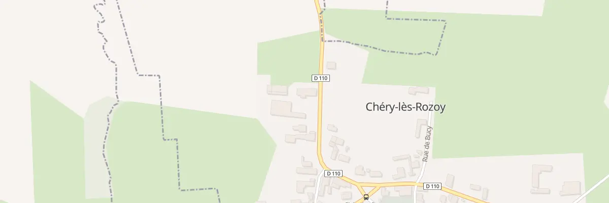Plan du 1 Rue de Dolignon à Chéry-lès-Rozoy