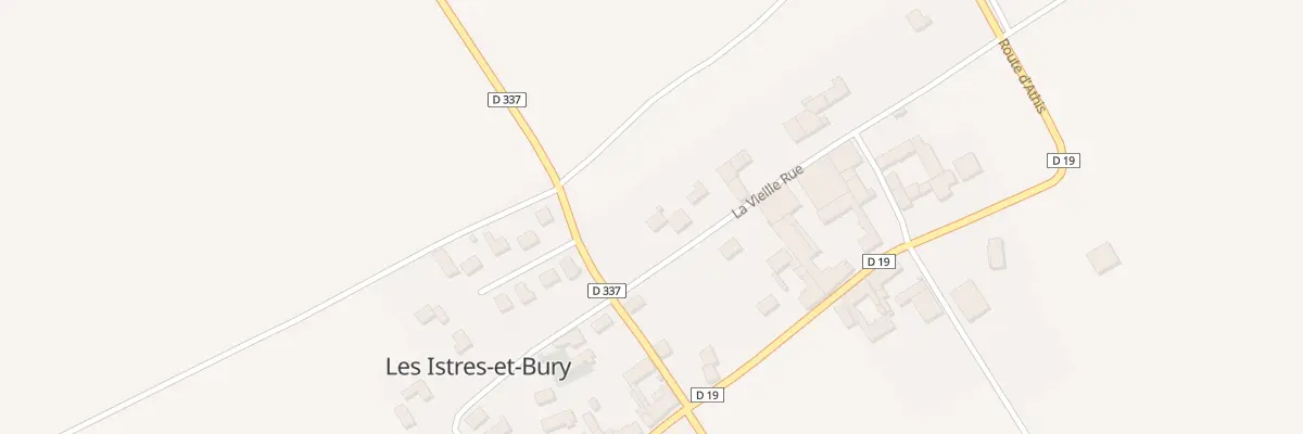 Plan du 5 Rue Vieille Rue aux Istres-et-Bury