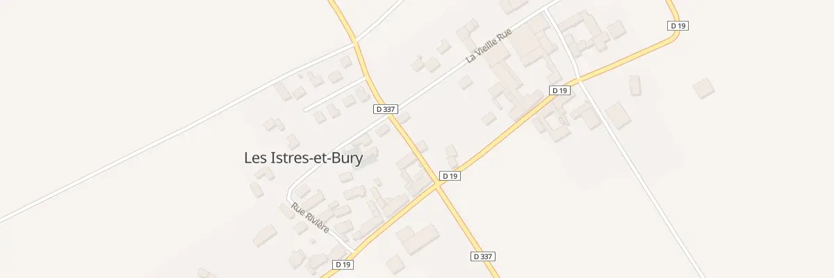 Plan du 9001 La Vieille Rue aux Istres-et-Bury