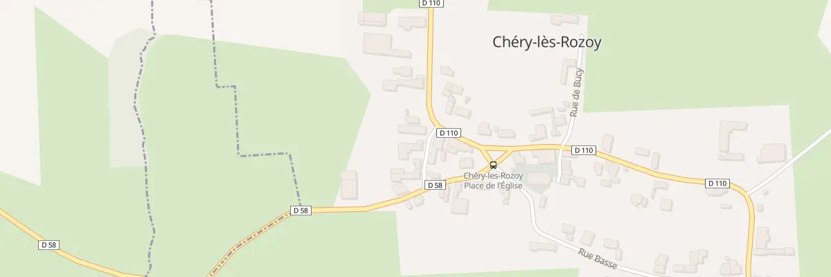 Plan du 1 Rue Brement à Chéry-lès-Rozoy