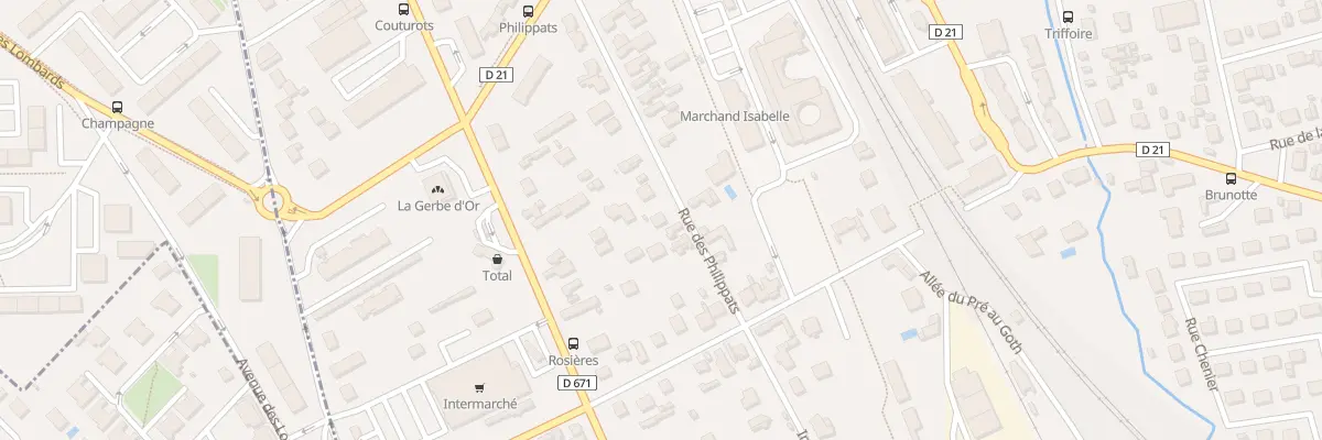 Plan du 5 Rue des Philippats à Saint-Julien-les-Villas