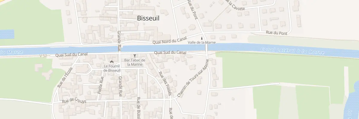 Plan du 5 Quai Sud du Canal à Aÿ-Champagne