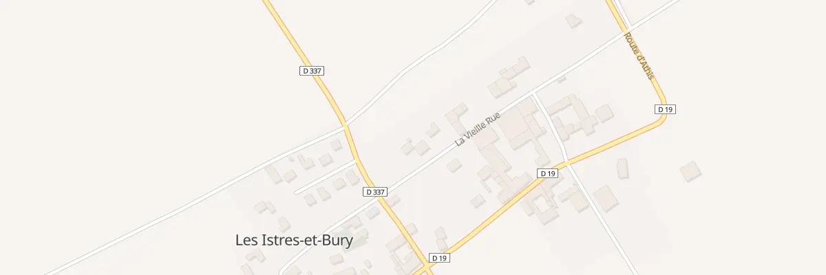 Plan du 7 Rue Vieille Rue aux Istres-et-Bury