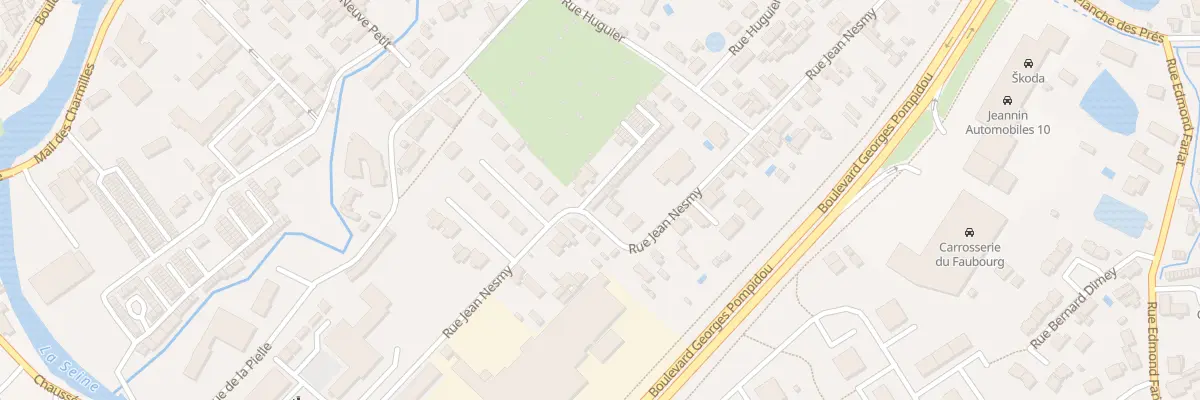Plan du 45 Rue Jean Nesmy à Troyes
