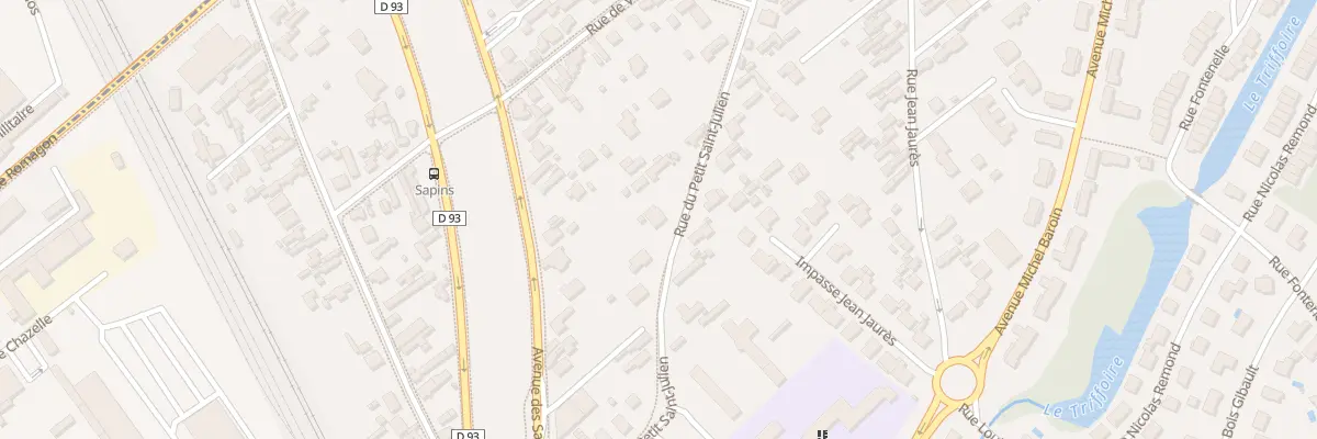 Plan du 17 Rue du Petit Saint-julien à Saint-Julien-les-Villas