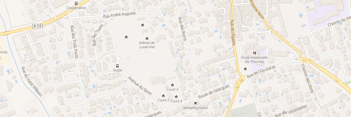 Plan du 175 Rue des Boscs à Lunel-Viel