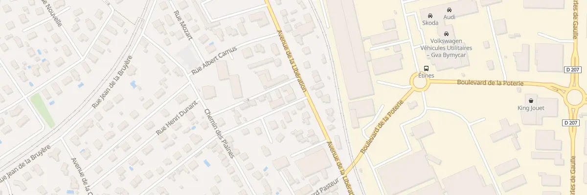 Plan du 2B Rue Georges Clémenceau au Coteau