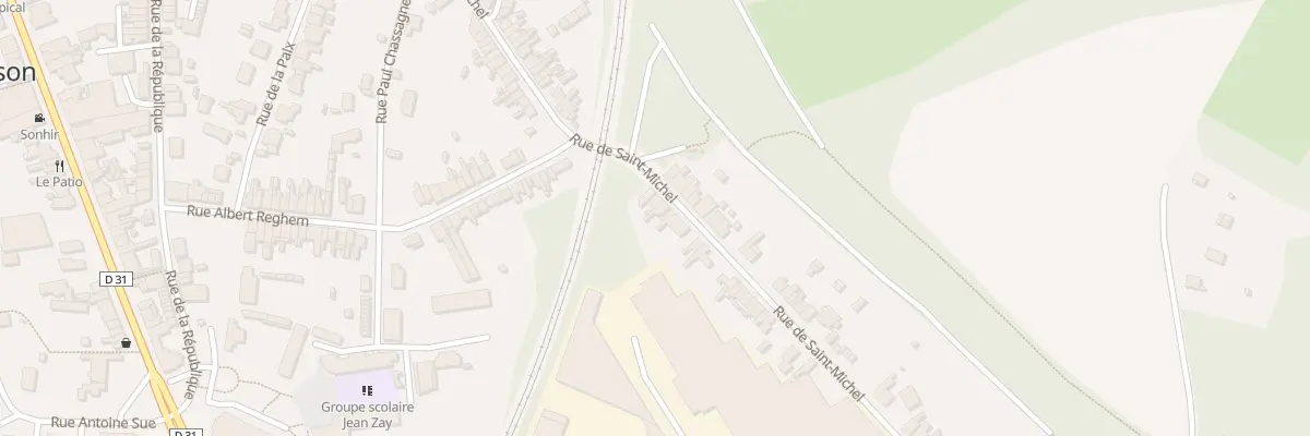Plan du 76 Rue de Saint Michel à Hirson