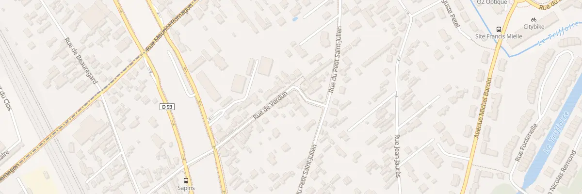 Plan du 22 Rue de Verdun à Saint-Julien-les-Villas
