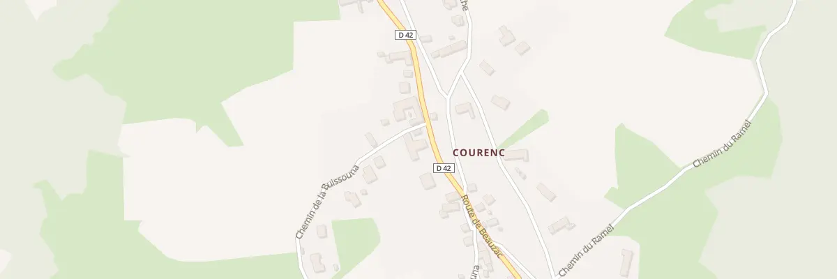 Plan du 5143 Courenc à Beaux