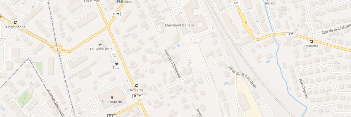 Plan du 2 Rue des Philippats à Saint-Julien-les-Villas