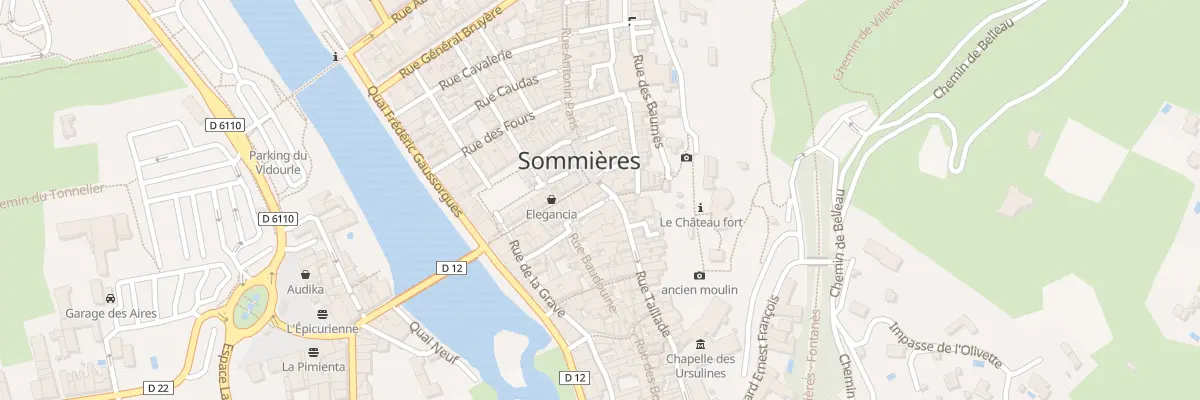 Plan du 4 Rue Taillade à Sommières