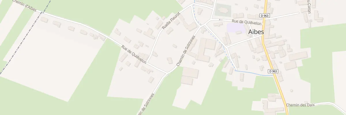 Plan du 18 Rue de Quiévelon à Aibes