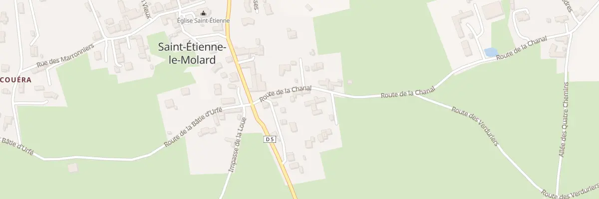 Plan du 19 Imp de Galathée à Saint-Étienne-le-Molard