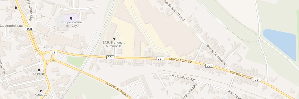 Plan du 47 Rue de Lorraine à Hirson
