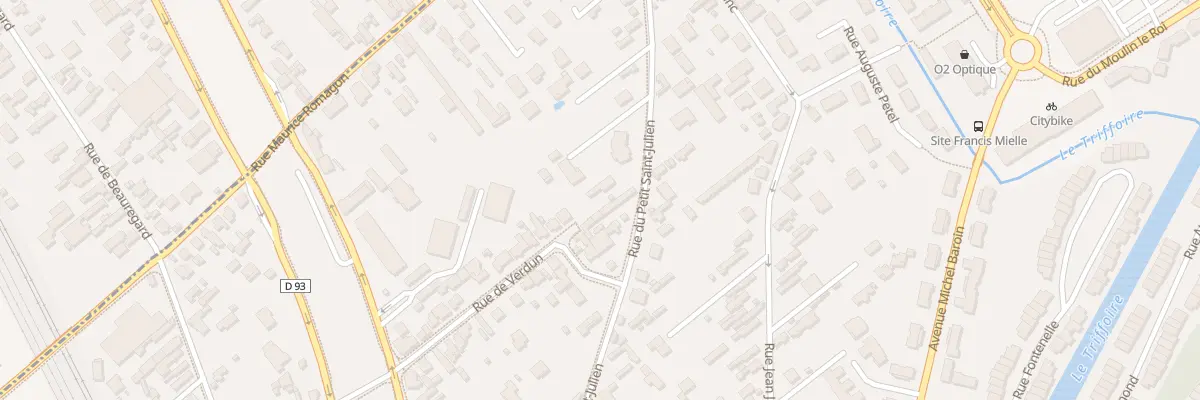 Plan du 33 Rue du Petit Saint-julien à Saint-Julien-les-Villas