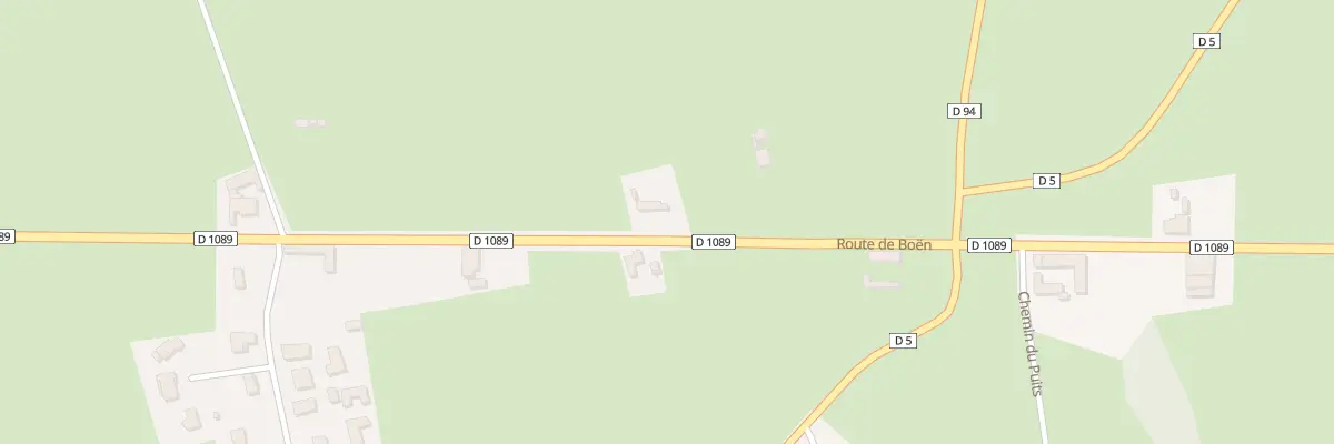 Plan du 222 Rte de Boën à Saint-Étienne-le-Molard