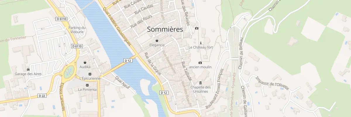 Plan du 18 Rue Taillade à Sommières