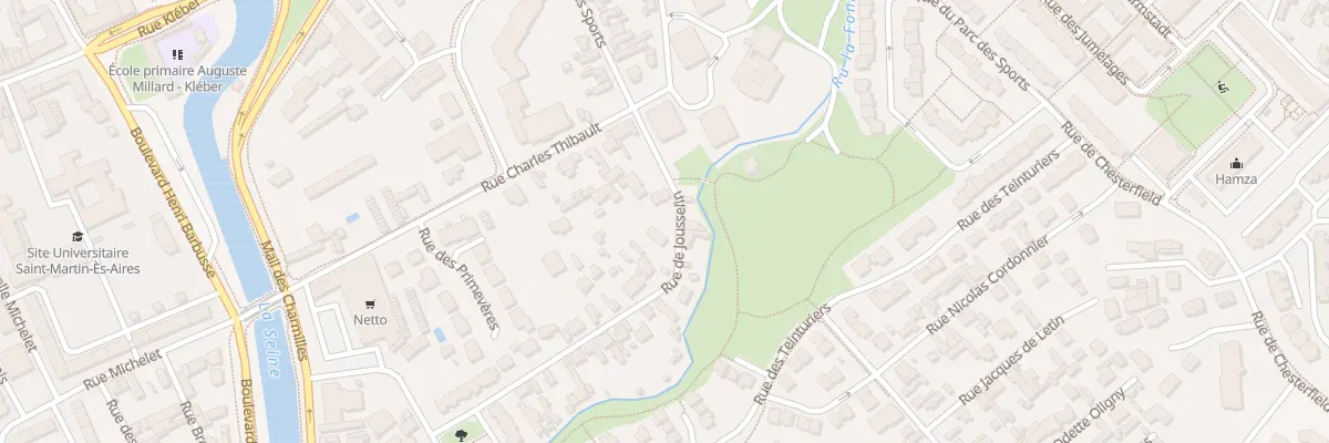 Plan du 27 Rue de Jousselin à Troyes