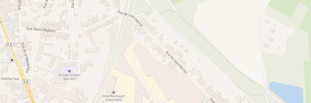 Plan du 94 Rue de Saint Michel à Hirson