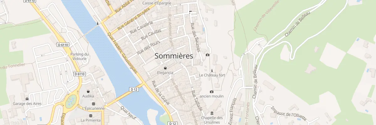 Plan du 5 Rue Taillade à Sommières