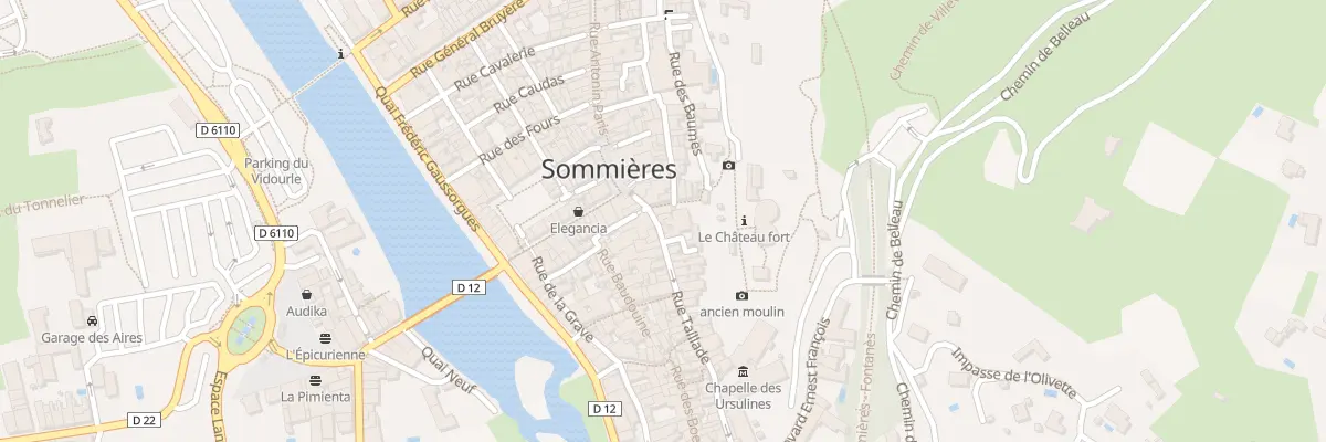 Plan du 9 Rue Taillade à Sommières
