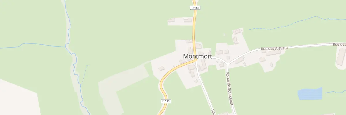 Plan du 42 Rte de l’Augenot à Montmort