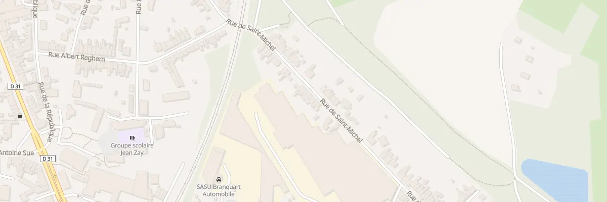Plan du 96 Rue de Saint Michel à Hirson
